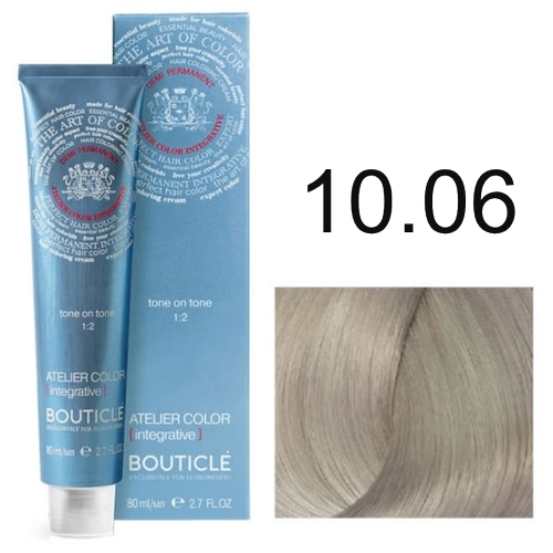 BOUTICLE Atelier color 10.06 светлый блондин прозрачно-фиолетовый