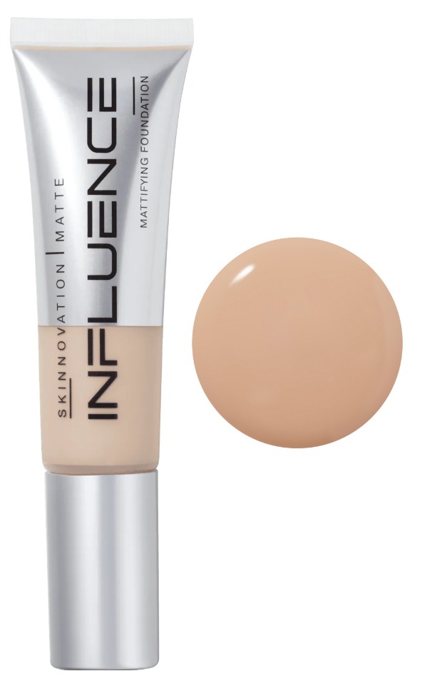 Influence Beauty Тональная основа матирующая Skinnovation Matte тон 02 (светло-бежевый), 25 мл