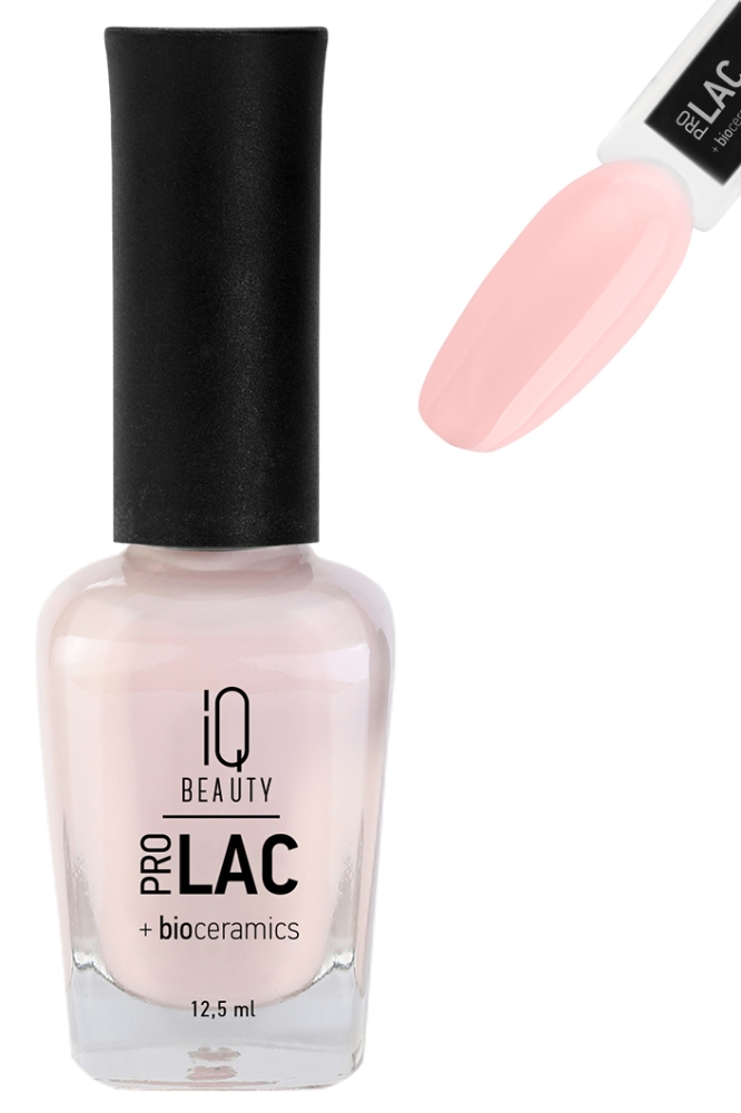 IQ BEAUTY PROLAC Лак для ногтей укрепляющий с биокерамикой 12.5 мл № 009