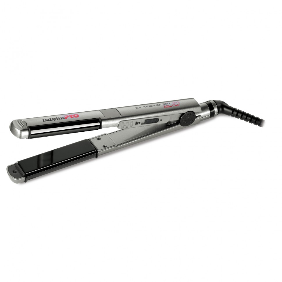 Щипцы-выпрямители BaByliss PRO EP Technology 5.0 Ultra Curl с терморегулятором, титан, 25 мм, 40W