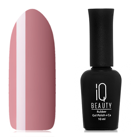 IQ BEAUTY Каучуковый гель-лак с кальцием №027 10 мл.