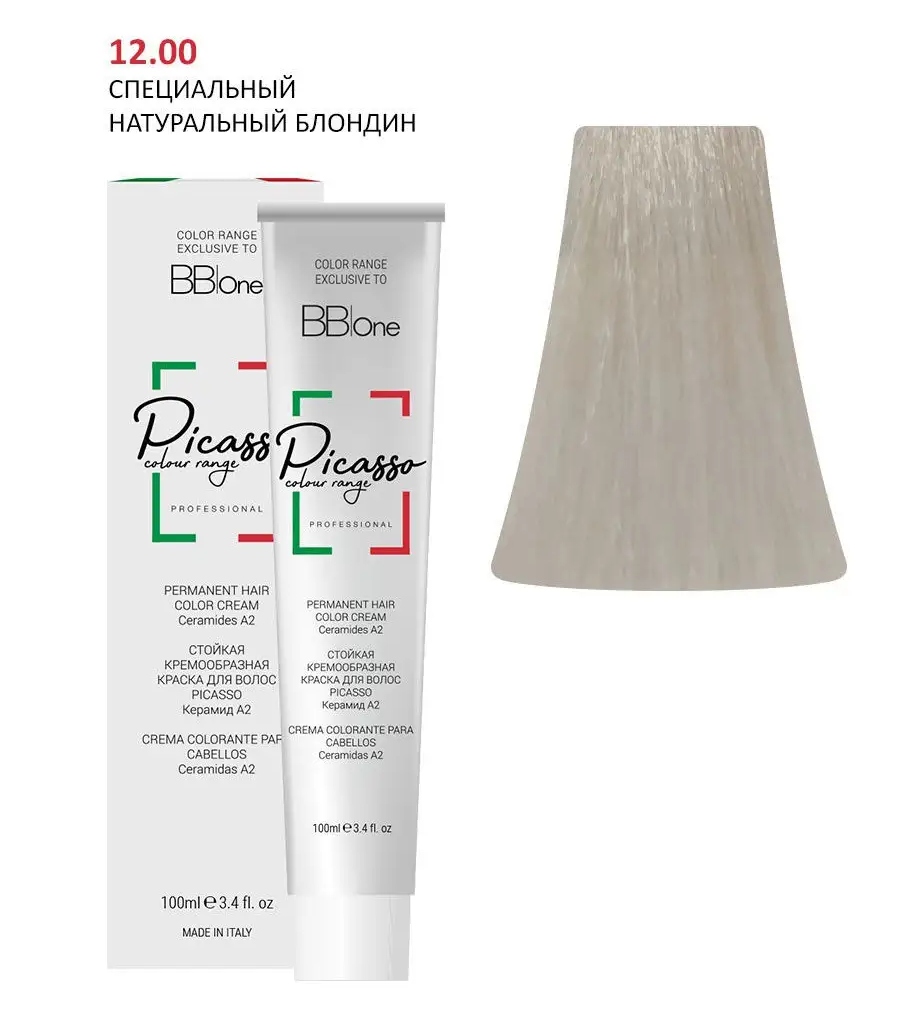 PICASSO 12.00 Special Blond Natural Крем-краска перманентная