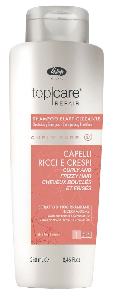 Lisap Curly Care Разглаживающий шампунь для вьющихся волос 250 мл