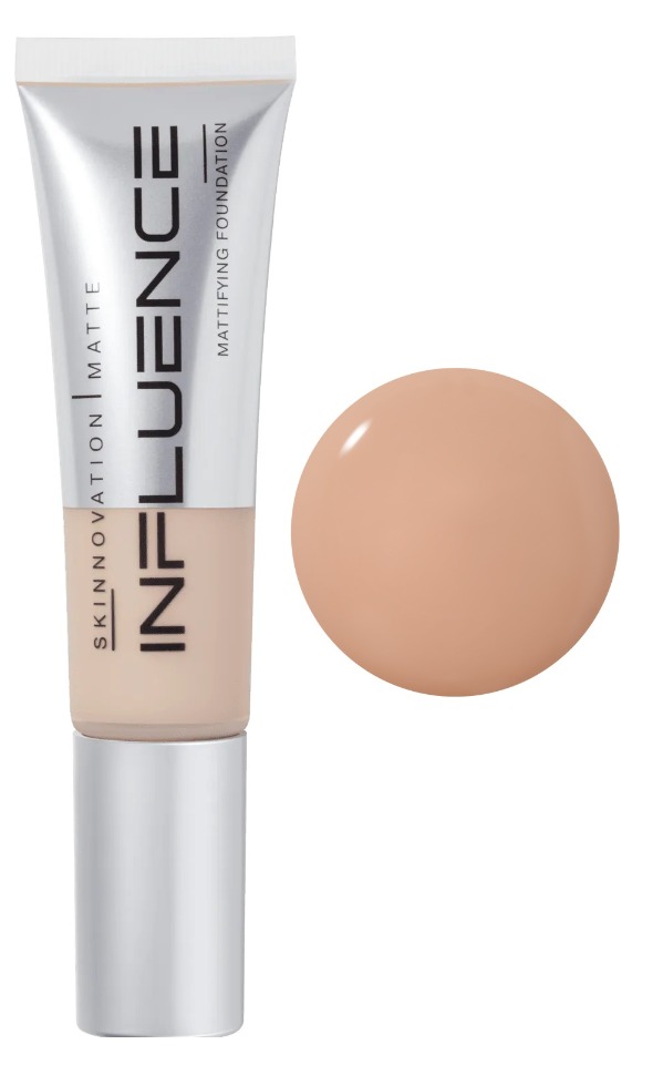 Influence Beauty Тональная основа матирующая Skinnovation Matte тон 03 (бежевый), 25 мл