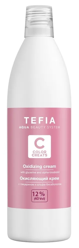 TEFIA Окисляющий крем с глицерином и альфа-бисабололом 12%, 1000 мл.
