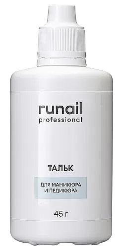 RuNail Тальк для маникюра и педикюра, 45г