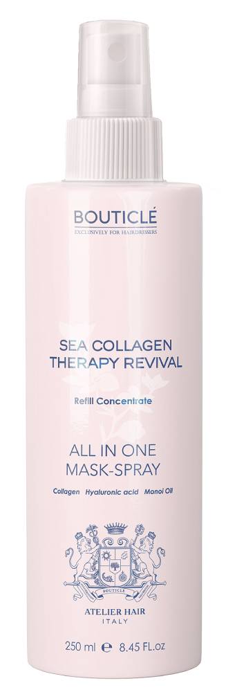 Bouticle ATELIER HAIR ANTI AGE Многофункциональная несмываемая коллагеновая маска-спрей  250 мл
