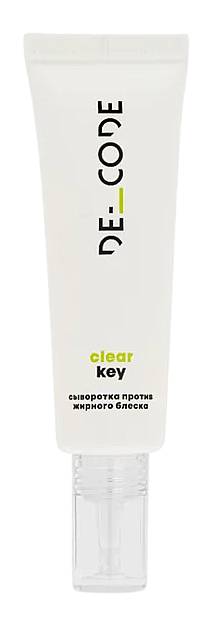 DECODE Clear Key Сыворотка против жирного блеска 30 мл