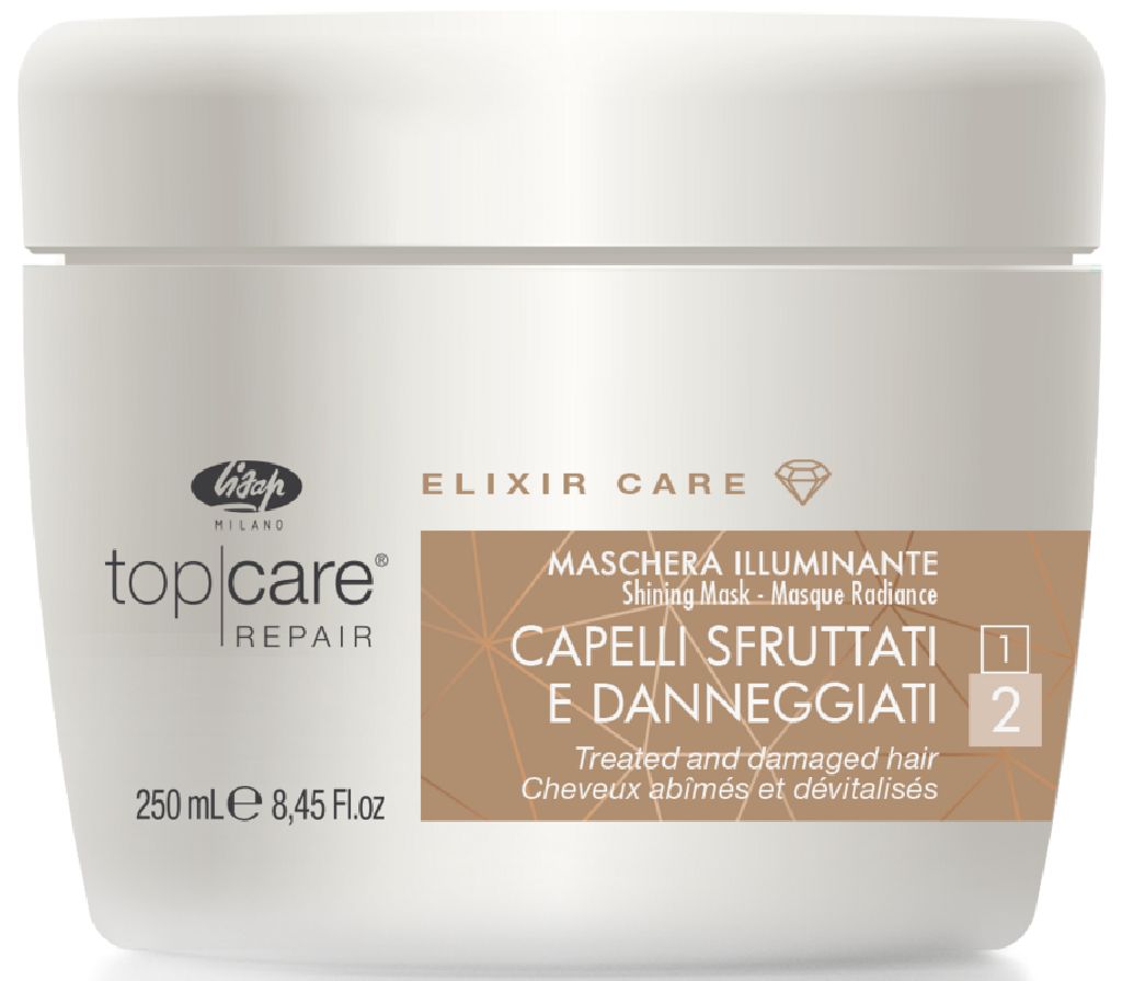 Lisap Elixir Care Маска-эликсир для восстановления и придания сияющего блеска 250 мл