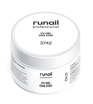 RuNail Однофазный УФ-гель (цвет: прозрачный), 56г