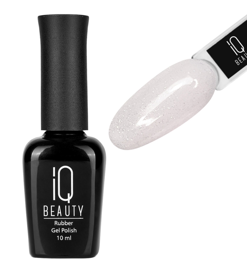 IQ BEAUTY Каучуковый гель-лак с кальцием Savour №163 10 мл.