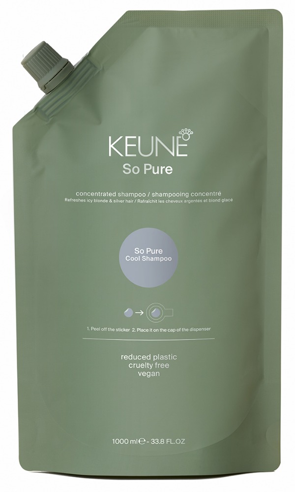 Keune So Pure СПА Кондиционер Освежающий / So Pure Cool Cond. Refill 1000 мл