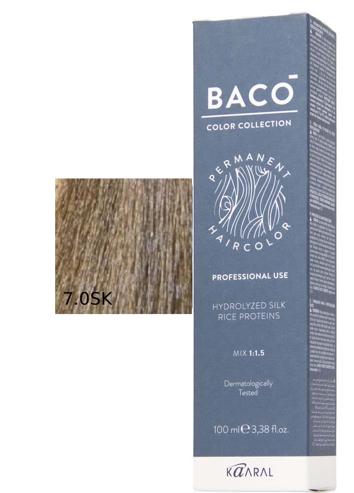 KAARAL Baco color 7.0SK блондин 100 мл