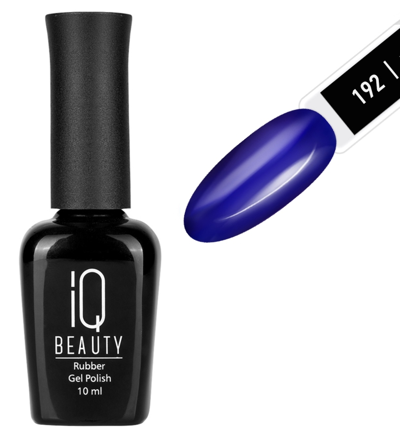 IQ BEAUTY Каучуковый гель-лак с кальцием №192 Blueberry sorbet - коллекция Jardin