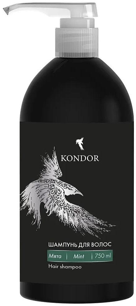 KONDOR Шампунь для волос мята 750 мл
