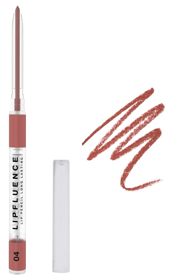 Influence Beauty Карандаш для губ автоматический Lipfluence тон 04 (нюд теплый персиковый), 0,28 гр.
