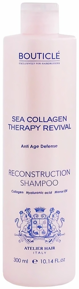 Bouticle ATELIER HAIR ANTI AGE Коллагеновый восстанавливающий шампунь 300 мл