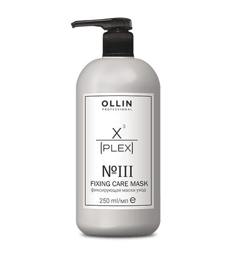 OLLIN X-PLEX №3 Fixing Care Mask Фиксирующая маска-уход 250 мл