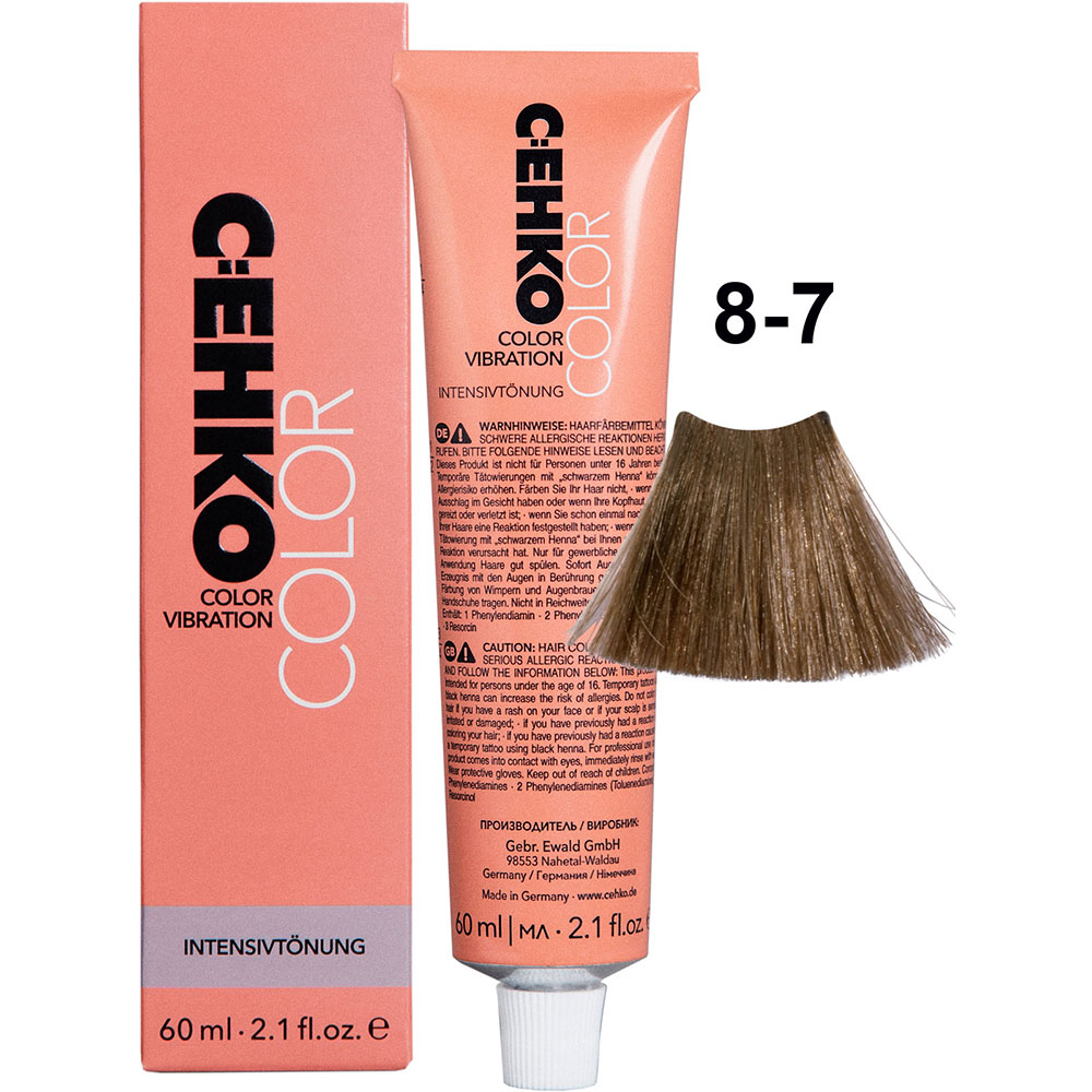C:EHKO Color Vibration 8/7 Песочный/Sand 60 мл