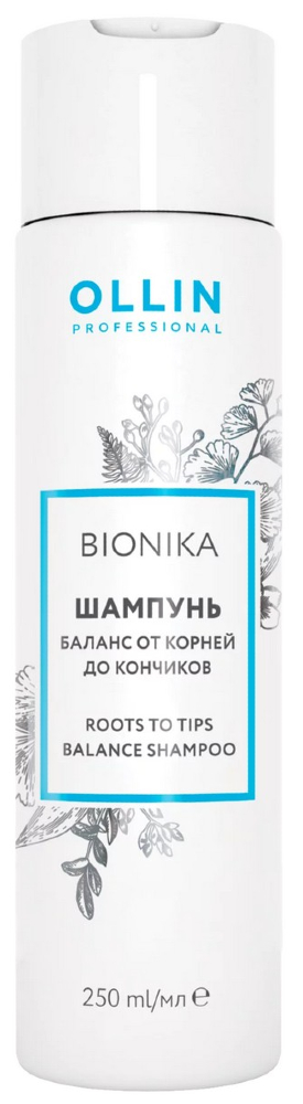 OLLIN BioNika Шампунь Баланс от корней до кончиков, 250 мл.