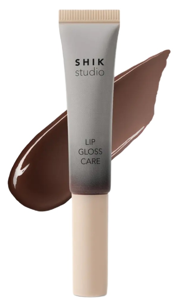 SHIK Блеск для губ ухаживающий Lip gloss care 105 Brown Sugar, 10 мл