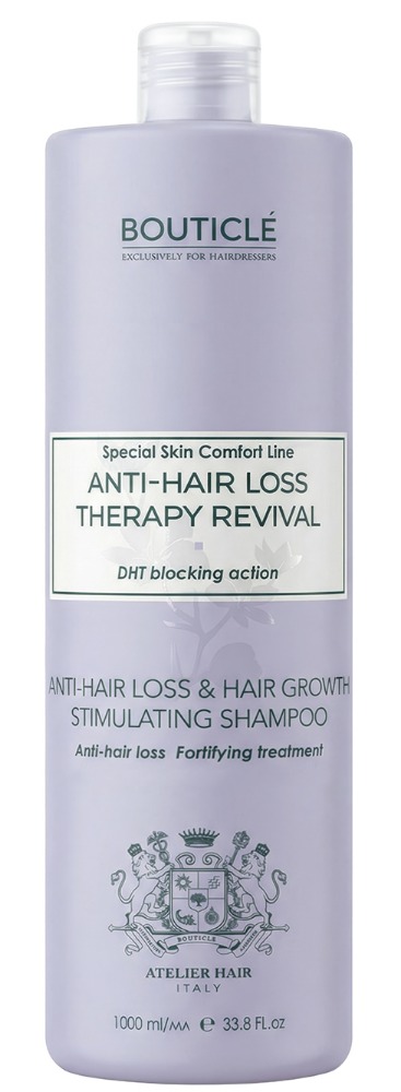 Bouticle ATELIER HAIR - ANTI HAIR LOSS Шампунь против выпадения волос и для стимуляции роста 1000 мл