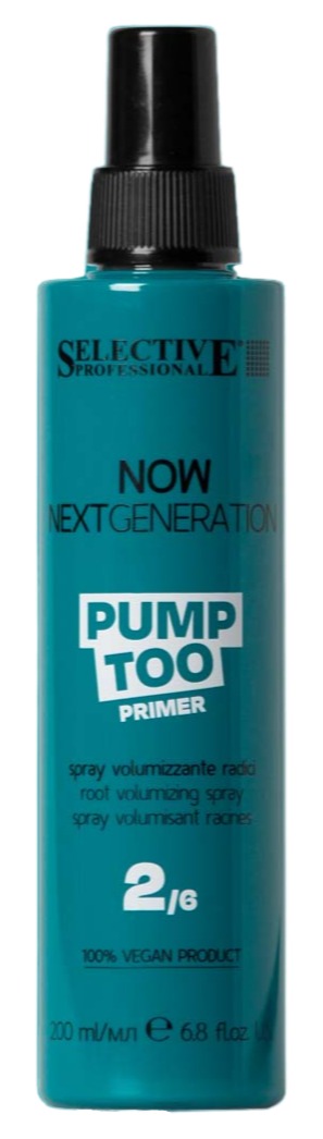 SELECTIVE NOW PUMP TOO - Спрей для придания объема волосам у корней 200мл