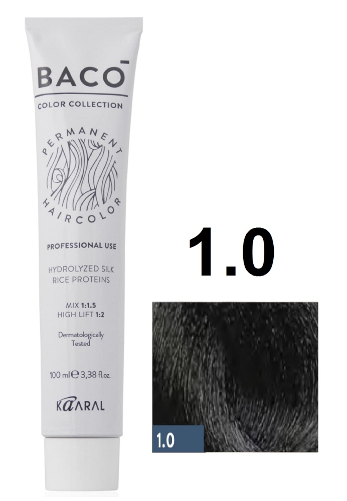 KAARAL Baco color 1.0 черный 100 мл