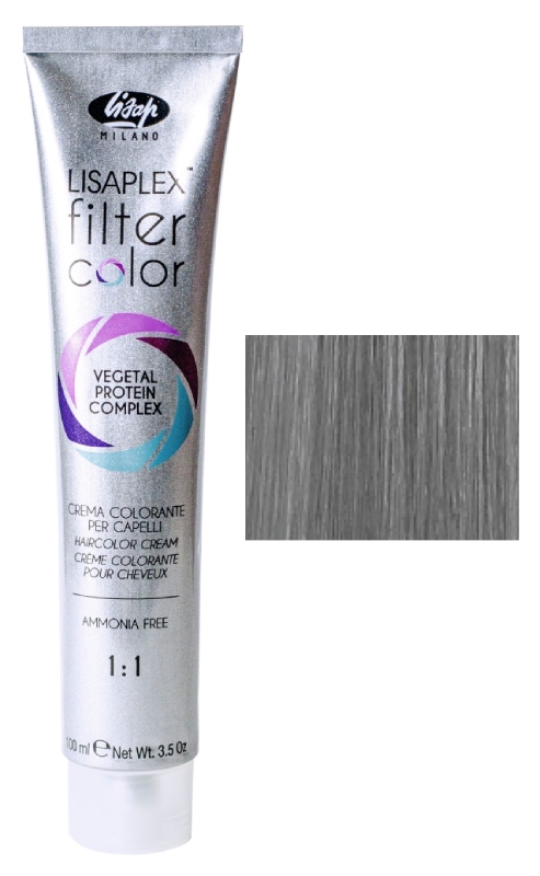 Lisaplex Filter Color пепельный металлик 100 мл
