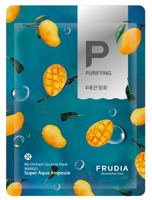FRUDIA Тканевая смягчающая маска для лица с манго 20 мл