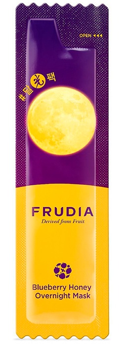FRUDIA Питательная ночная маска с черникой и медом саше 5 мл