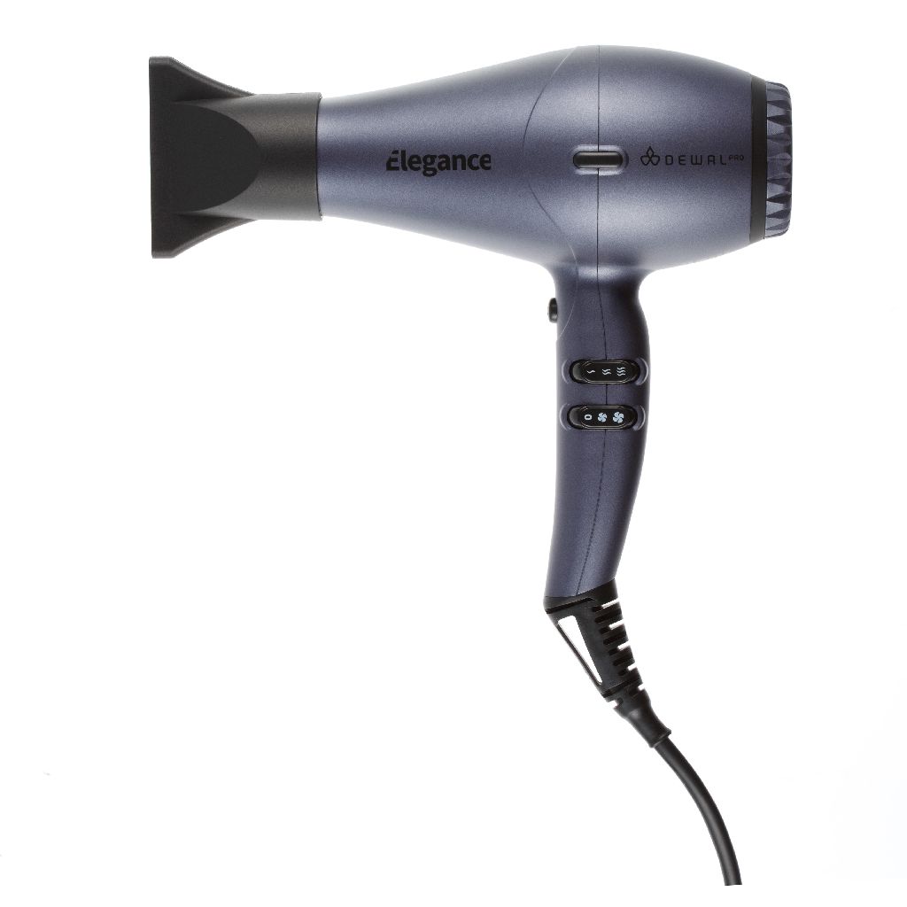 DEWAL Фен Elegance с ионизацией, 2 насадки, лиловый, 2300W