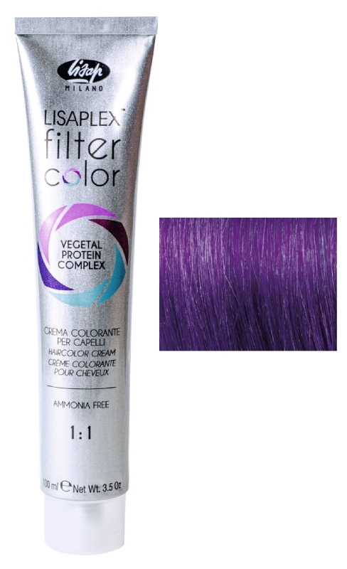 Lisaplex Filter Color темно-фиолетовый металлик 100 мл