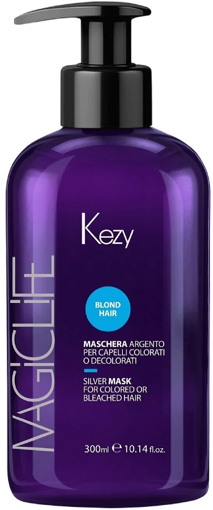 KEZY Magic Life Серебрянная маска для окрашенных или осветленных волос, 300 мл. 