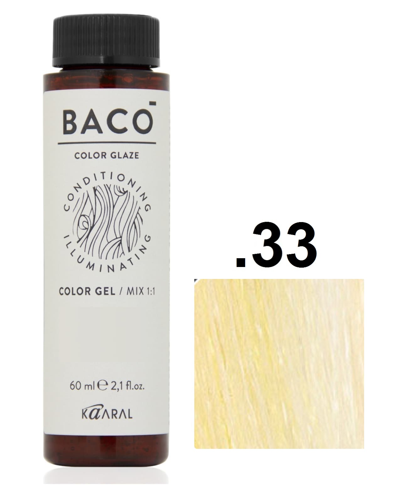 KAARAL Baco Color Glaze .33 золотистый 60 мл