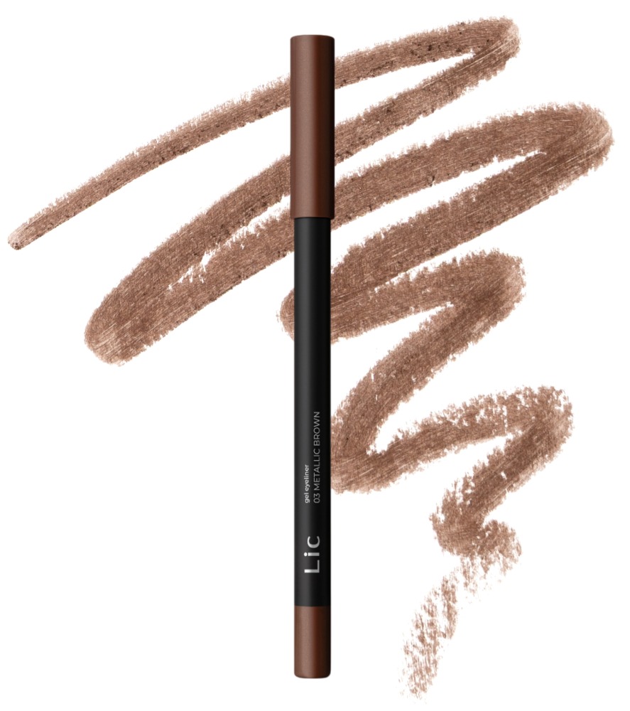 LIC Карандаш для глаз Eyepencil (03 Metallic brown) 1,3 гр.