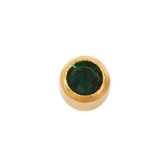 Studex серьги медицинские R205 Изумруд (Май)
