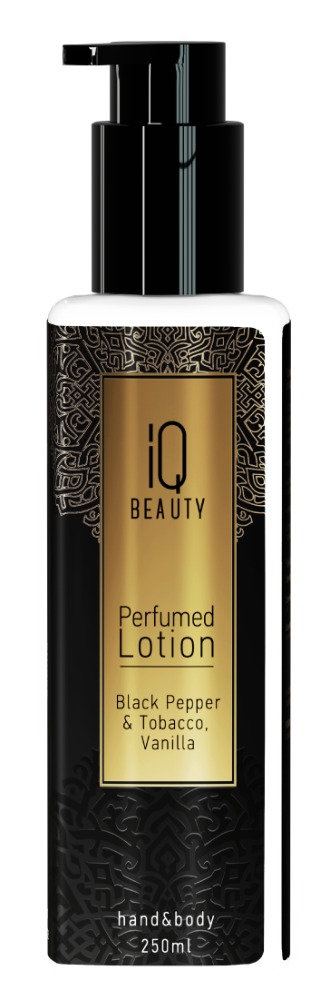 IQ BEAUTY Лосьон для рук и тела Черный перец и табак, ваниль (Black Pepper &Tobacco, Vanilla) 250 мл