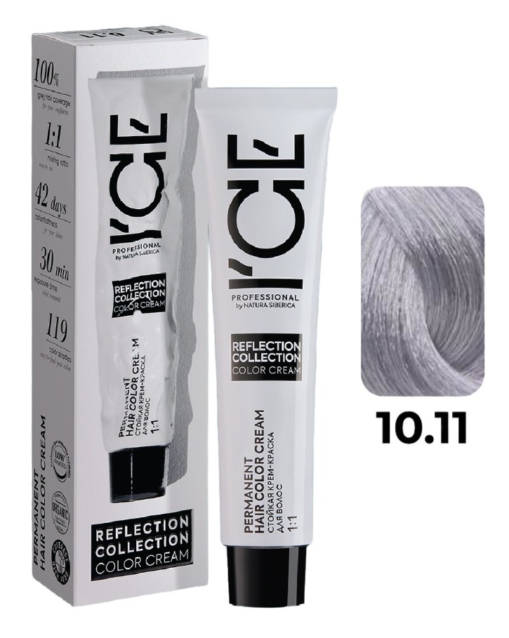 ICE PRO REFLECTION 10.11 платинум бледно интенсивно-пепельный  60 мл