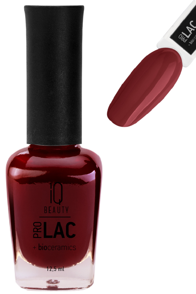 IQ BEAUTY PROLAC Лак для ногтей укрепляющий с биокерамикой 12.5 мл № 025