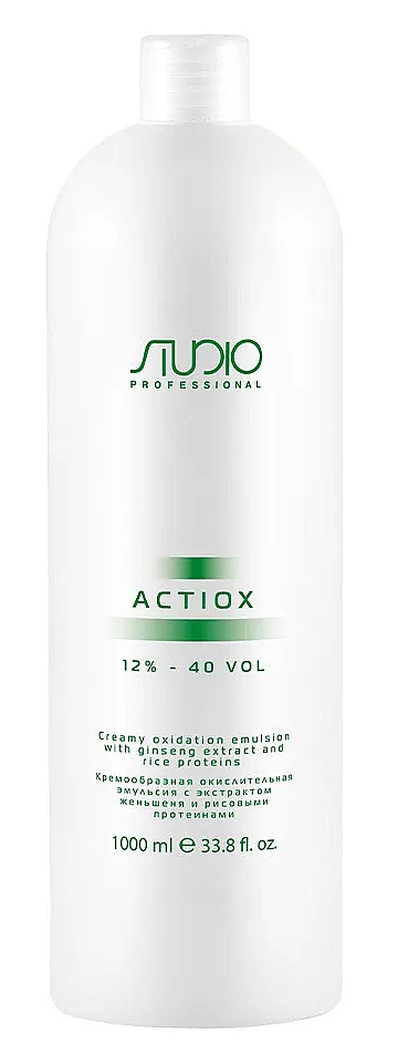 KAPOUS Studio Кремообразная окислительная эмульсия 12% ActiOx, 1000 мл.