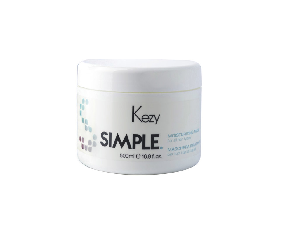 Увлажняющая маска для волос, 500 мл. Simple KEZY