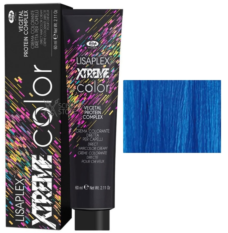 Lisaplex Xtreme мистический синий - краситель прямого действия 60 мл