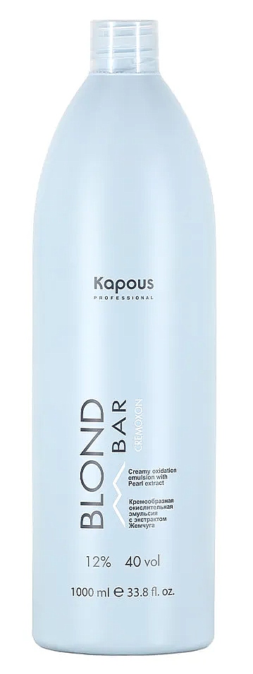 Kapous Blond Bar Кремообразная окислительная эмульсия Blond Cremoxon 12%, 1000 мл