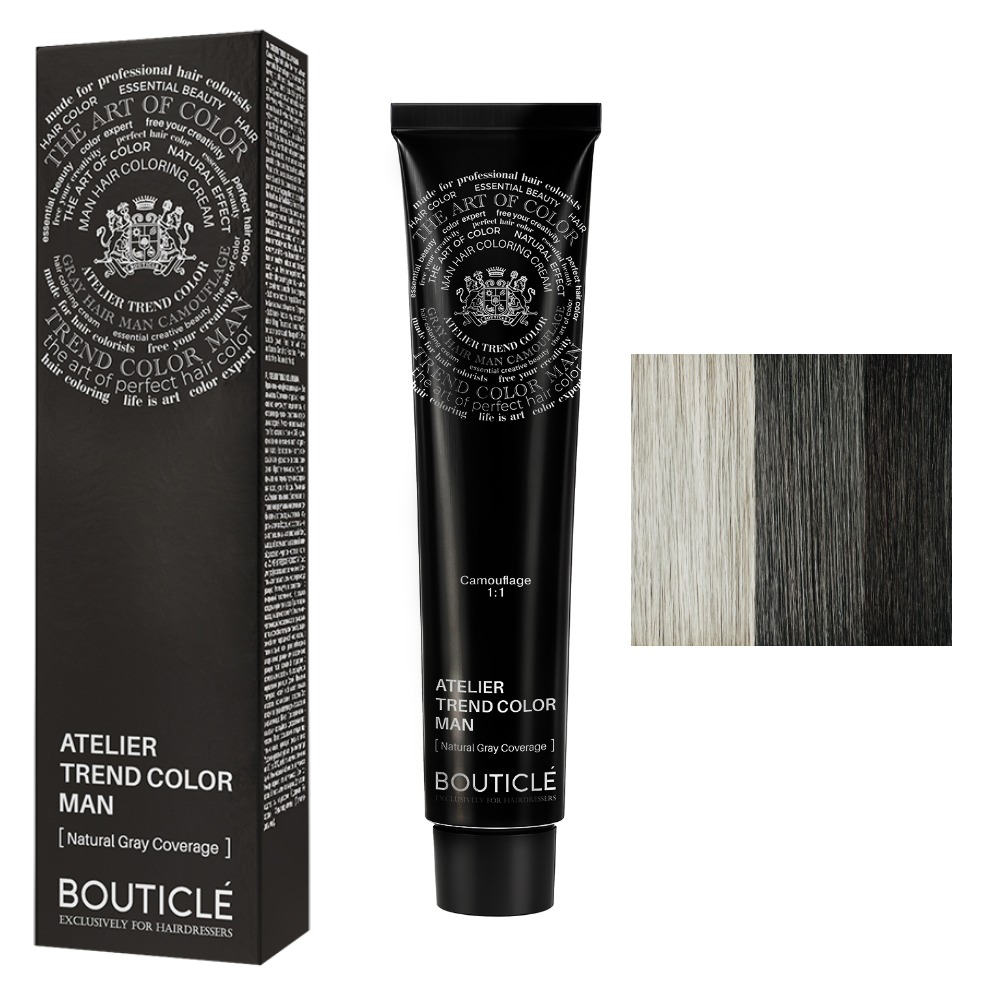 Bouticle ATELIER TREND COLOR MAN 2 ОЧЕНЬ ТЕМНЫЙ ШАТЕН НАТУРАЛЬНЫЙ 100 мл