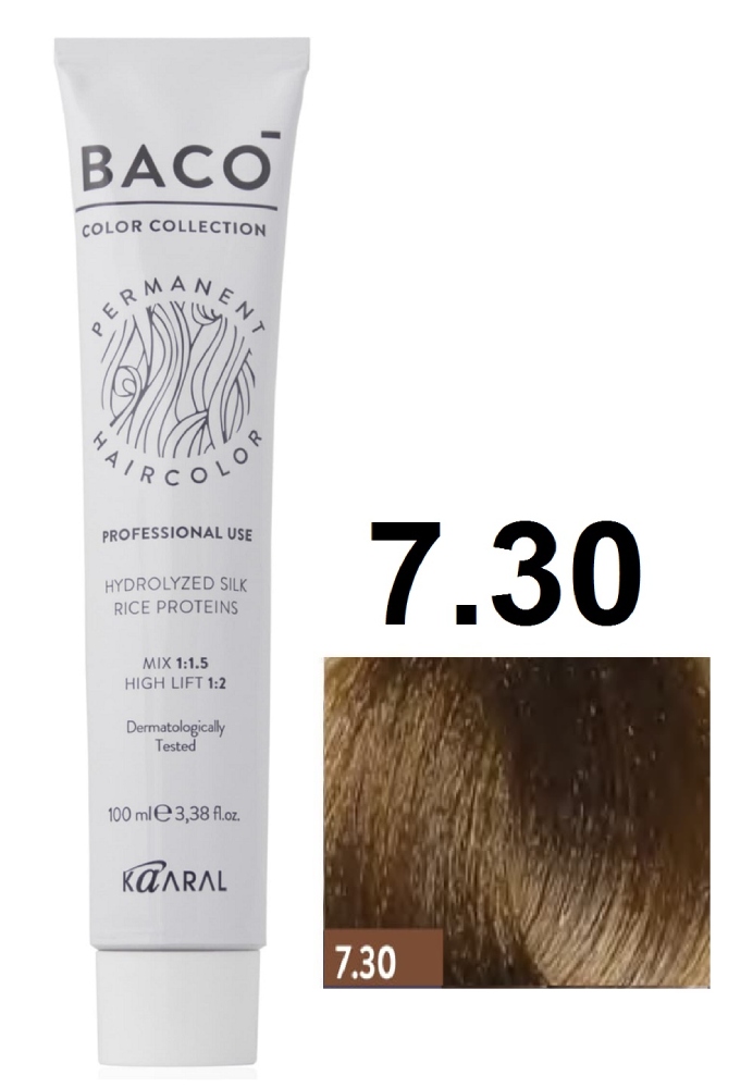 KAARAL Baco color 7.30 золотистый блондин 100 мл