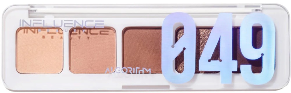 Influence Beauty Палетка теней мини Color algorithm тон 02, 5 гр.