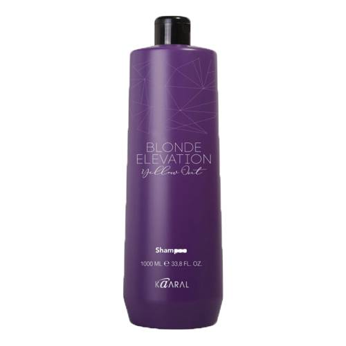 KAARAL Blonde Elevation Yellow Out Антижелтый шампунь для волос 1000 мл