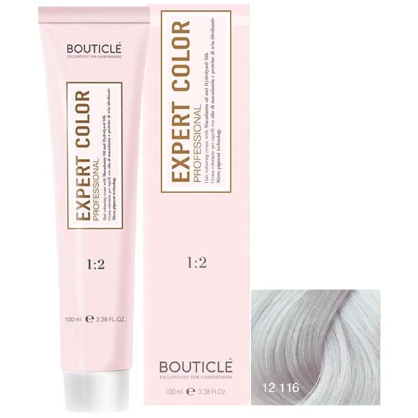 BOUTICLE Expert color 12/116 ультра пепельный перламутровый блондин