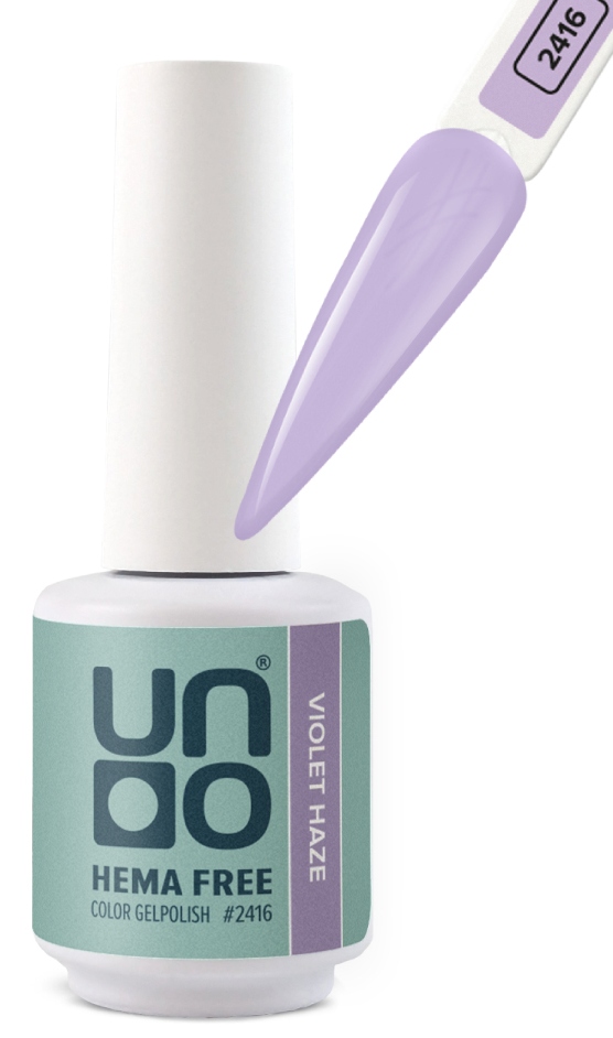 UNO HEMA FREE Гель-лак 2416 Фиолетовая дымка - Violet Haze, 10 г